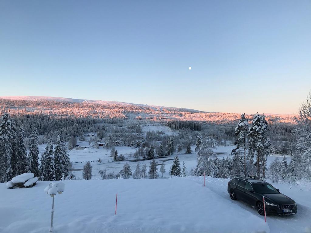 Utsikten i Sälens by