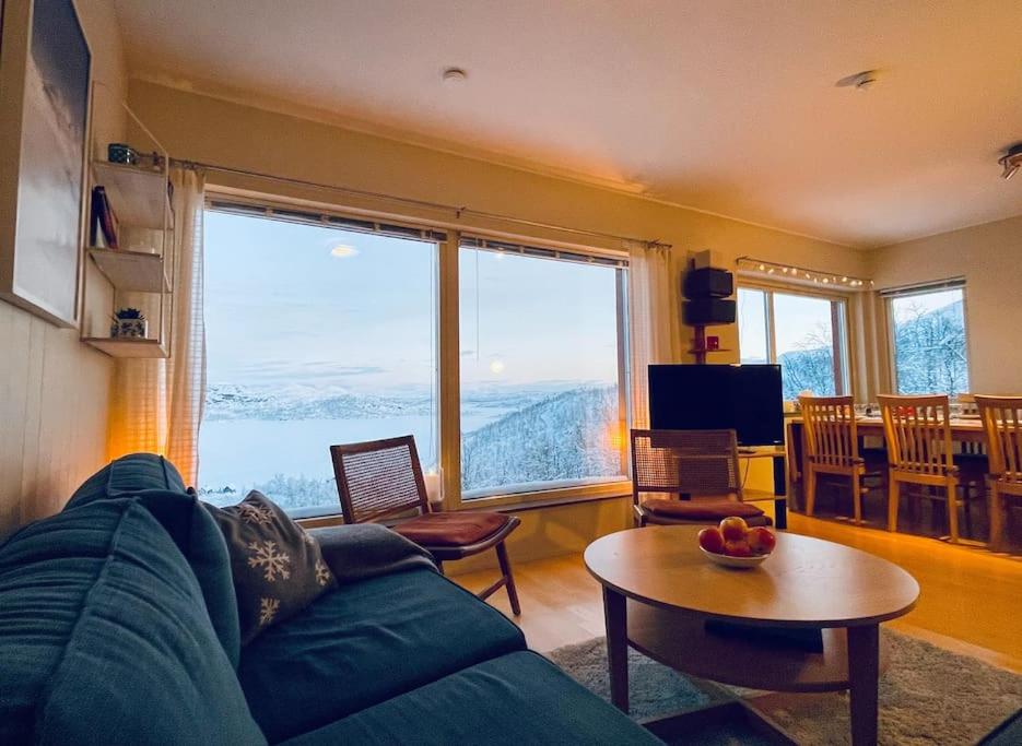 Ski in ski out lägenhet med fantastisk utsikt