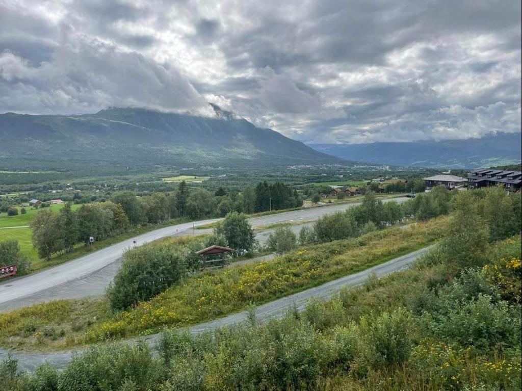 Flott leilighet med ski in ski out, utsikt og balkong